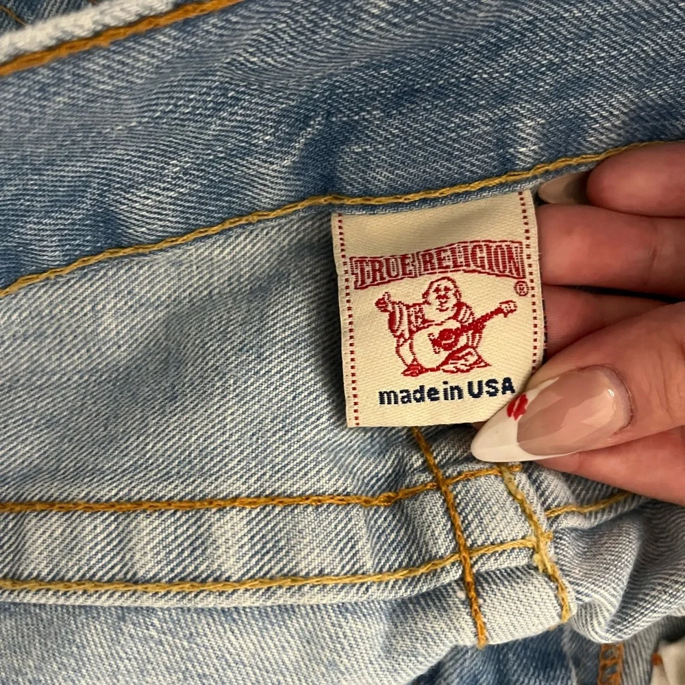 True Religion Light Blue Denim Jeans - Picture 4 of 5